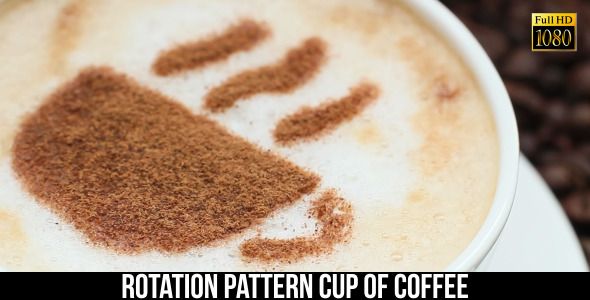 VideoHive Pattern Cup Of Coffee 5 9661201 VideoHive Pattern Cup Of Coffee 5 9661201