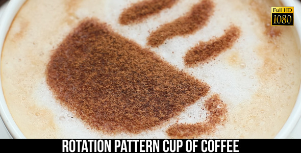 VideoHive Pattern Cup Of Coffee 7 9661387 VideoHive Pattern Cup Of Coffee 7 9661387