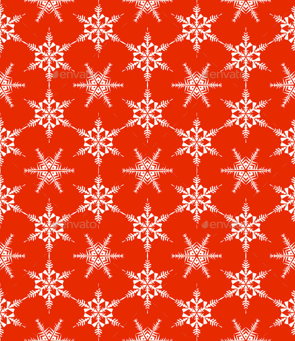 Pattern with snowflakes (Misc) Photo Download