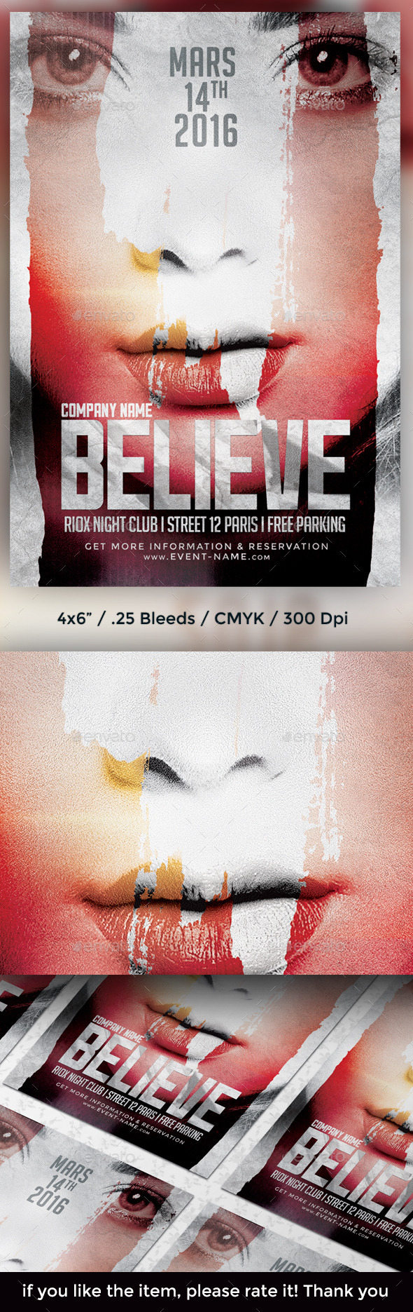 GraphicRiver Believe Flyer Template 9661763 GraphicRiver Believe Flyer Template 9661763