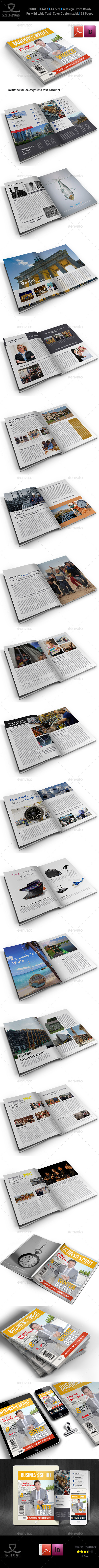 Business Spirit Newsletter Magazine 32 Pages V.2 Business Spirit Newsletter Magazine 32 Pages V.2