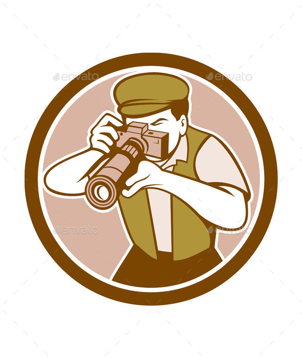 GraphicRiver Photographer Shooting Camera 9662823 GraphicRiver Photographer Shooting Camera 9662823