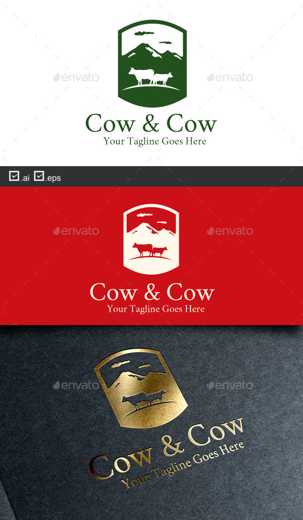 Cow and Cow (Animals)