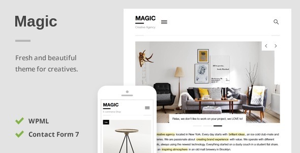 ThemeForest Magic A Fresh Creative WordPress Theme 9664628 ThemeForest Magic A Fresh Creative WordPress Theme 9664628