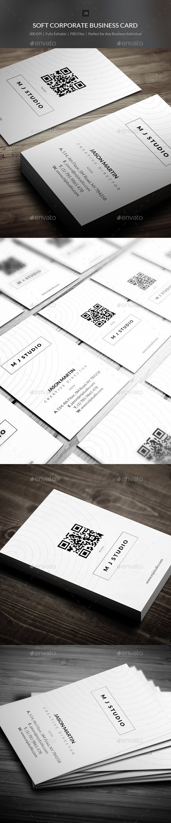 Soft Corporate Business Card - 28 (Corporate)