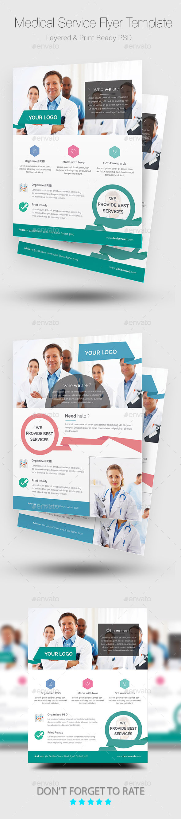 Medical Flyer/Poster Templates (Corporate)