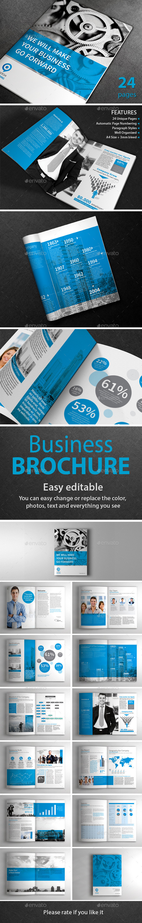 Business Template Brochure (Brochures)