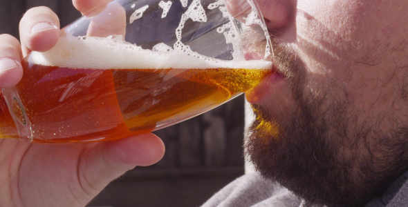 VideoHive Drinking Beer 9668866 VideoHive Drinking Beer 9668866