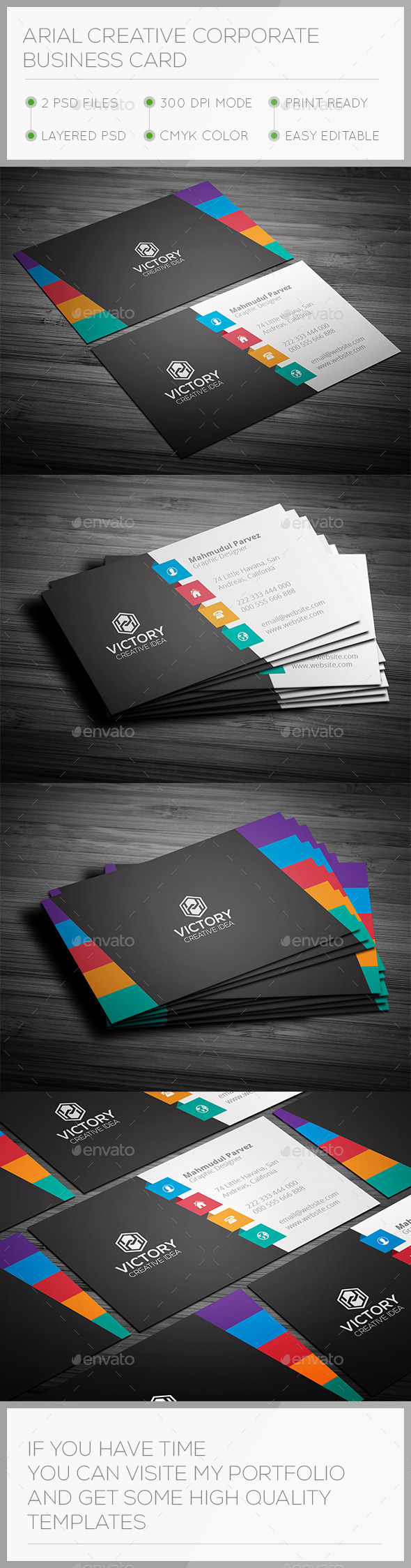 GraphicRiver Arial Creative Business Card 9669239 GraphicRiver Arial Creative Business Card 9669239