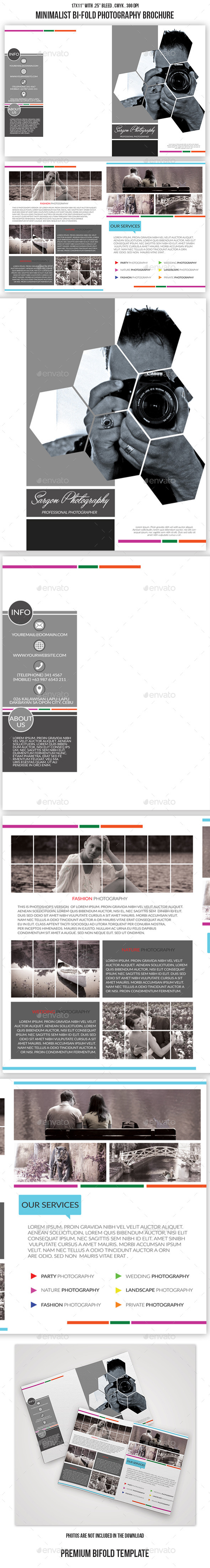 GraphicRiver Minimalist Bi-fold Photography Brochure 9670984 GraphicRiver Minimalist Bi-fold Photography Brochure 9670984