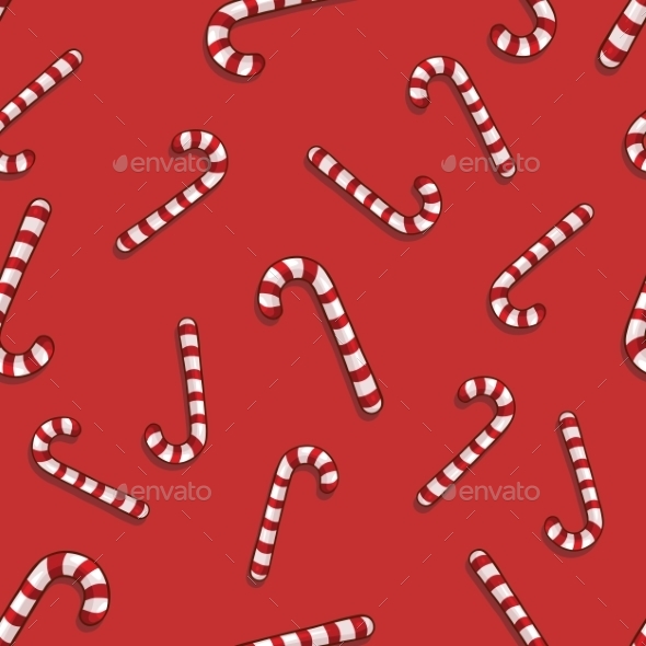 Christmas Candy Canes Pattern (Patterns)