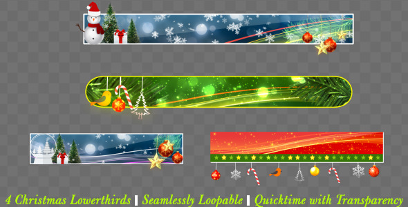 VideoHive Christmas Lowerthird Pack 9671070 VideoHive Christmas Lowerthird Pack 9671070