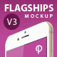 Flagship Smartphones Mock-Up Flagship Smartphones Mock-Up - GraphicRiver Item for Sale