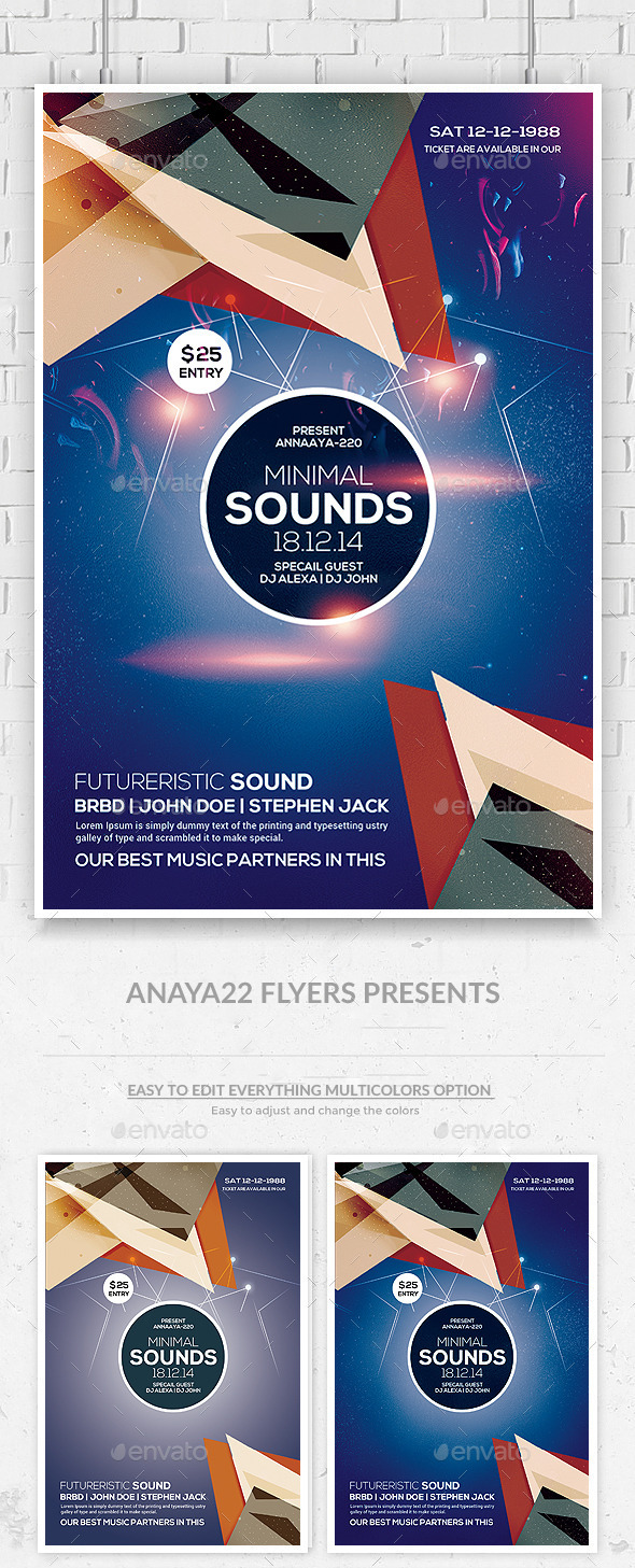 GraphicRiver Futuristic Flyer Psd Template 9671956 GraphicRiver Futuristic Flyer Psd Template 9671956