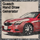 Guasch Hand Draw Generator Guasch Hand Draw Generator - GraphicRiver Item for Sale