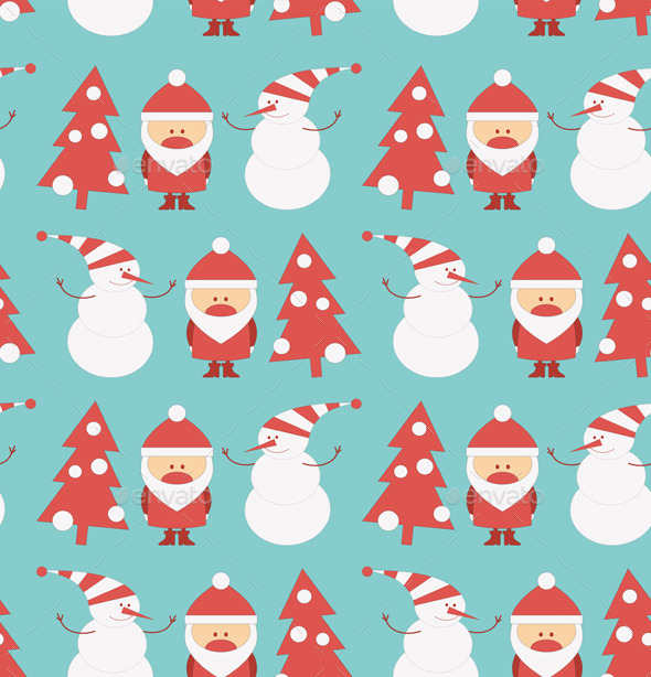 GraphicRiver Christmas Seamless Background 9673709 GraphicRiver Christmas Seamless Background 9673709