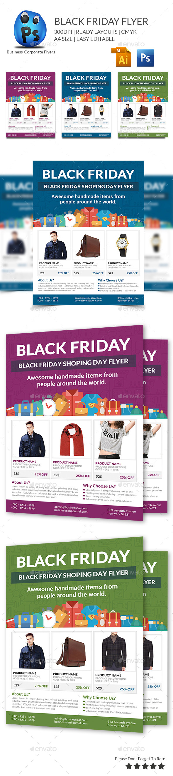 GraphicRiver Black Friday Sale Flyer 9673920 GraphicRiver Black Friday Sale Flyer 9673920