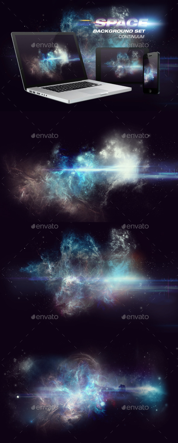GraphicRiver Continuum Space Background Set 9674070 GraphicRiver Continuum Space Background Set 9674070