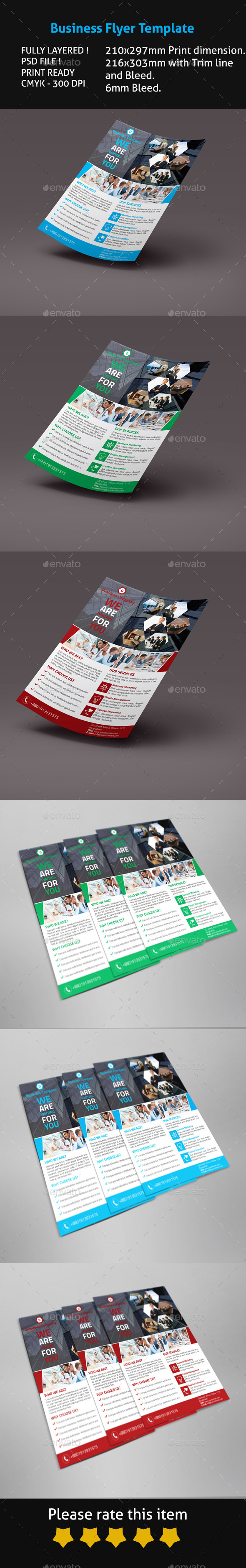GraphicRiver Business Flyer Template 9674506 GraphicRiver Business Flyer Template 9674506