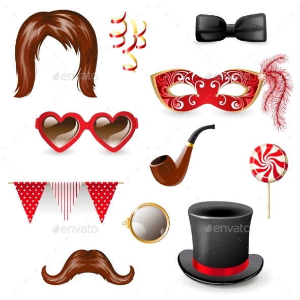 GraphicRiver Masquerade Elements 9675037 GraphicRiver Masquerade Elements 9675037