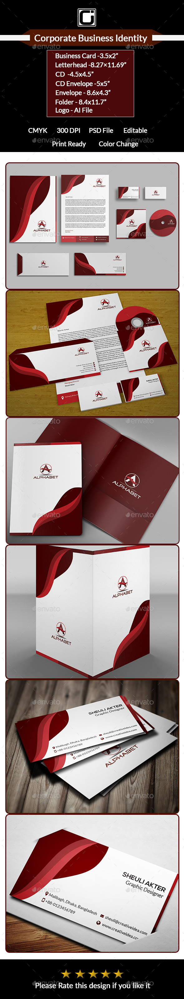 GraphicRiver Corporate Business Identity 9675338 GraphicRiver Corporate Business Identity 9675338