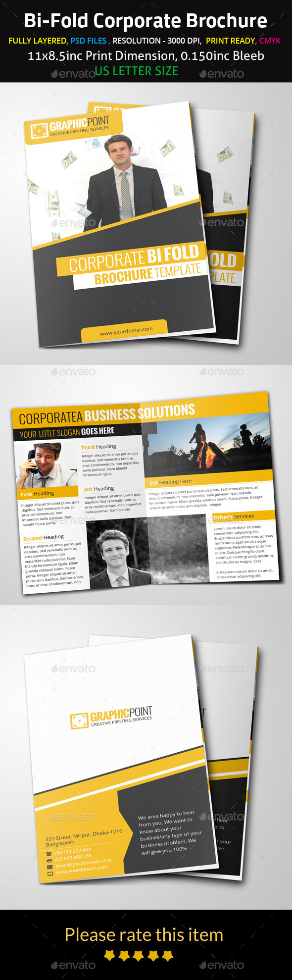 Bi-Fold Corporate Brochure Bi-Fold Corporate Brochure