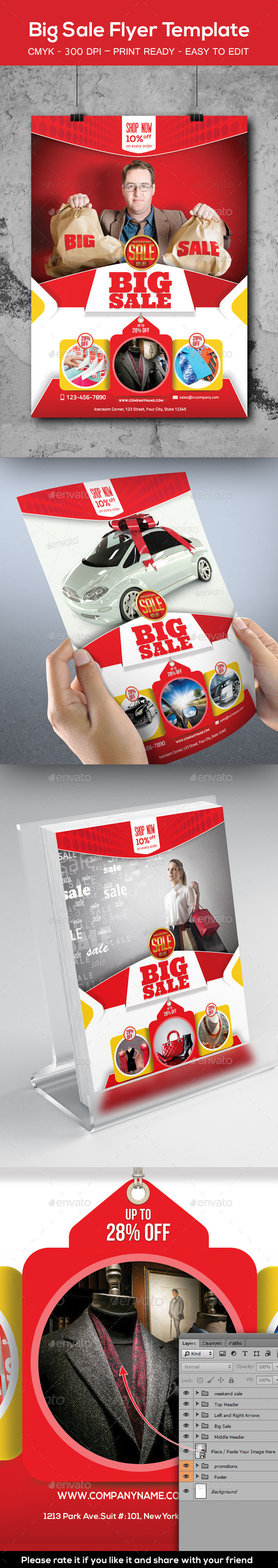 GraphicRiver Big Sale Flyer Template 9676045 GraphicRiver Big Sale Flyer Template 9676045
