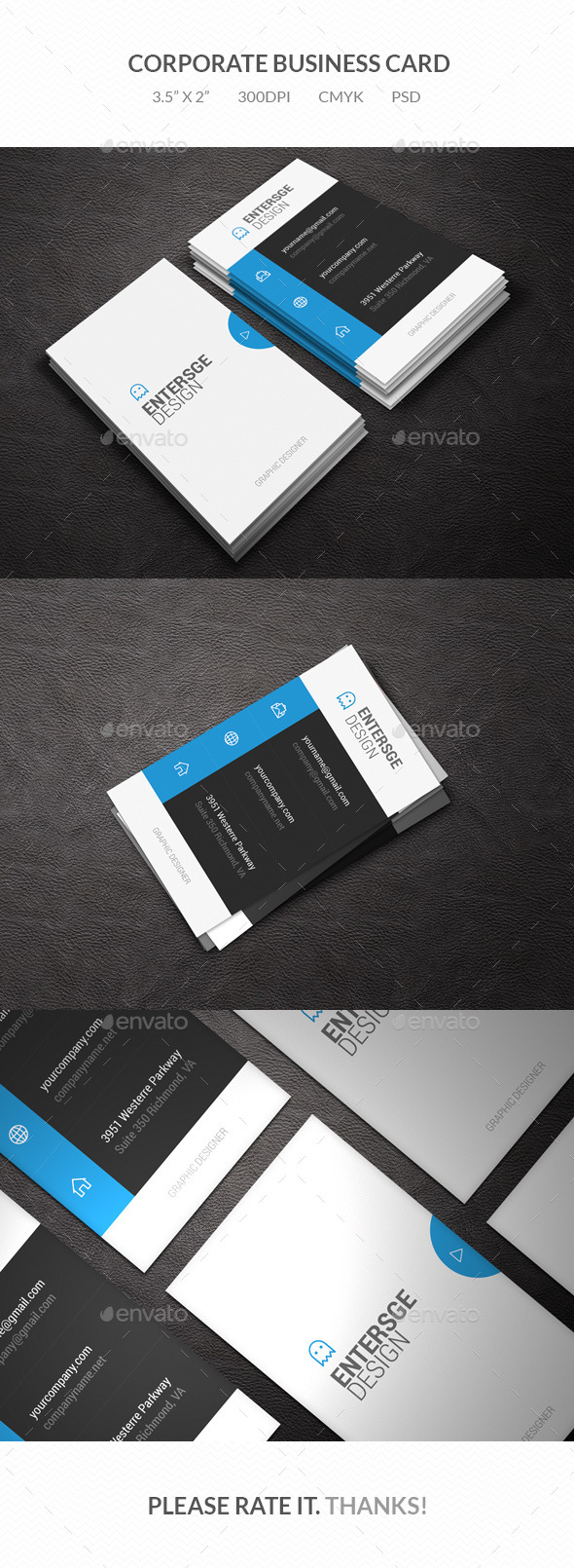 GraphicRiver Corporate Business Card 9677172 GraphicRiver Corporate Business Card 9677172