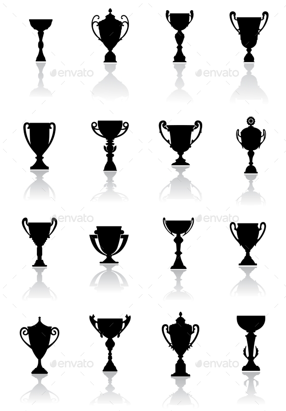 GraphicRiver Sporting Trophies or Winners Cups 9677474 GraphicRiver Sporting Trophies or Winners Cups 9677474