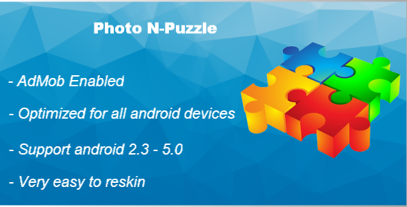 CodeCanyon Photo N-Puzzle With AdMob 9677545 CodeCanyon Photo N-Puzzle With AdMob 9677545