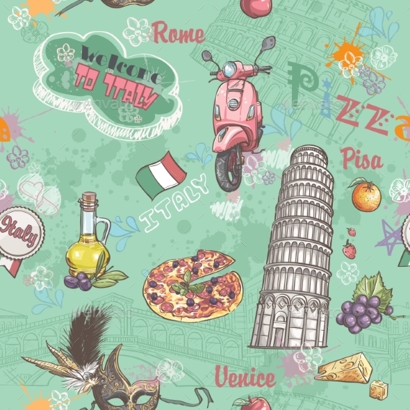 GraphicRiver Italy Pattern 9677941 GraphicRiver Italy Pattern 9677941