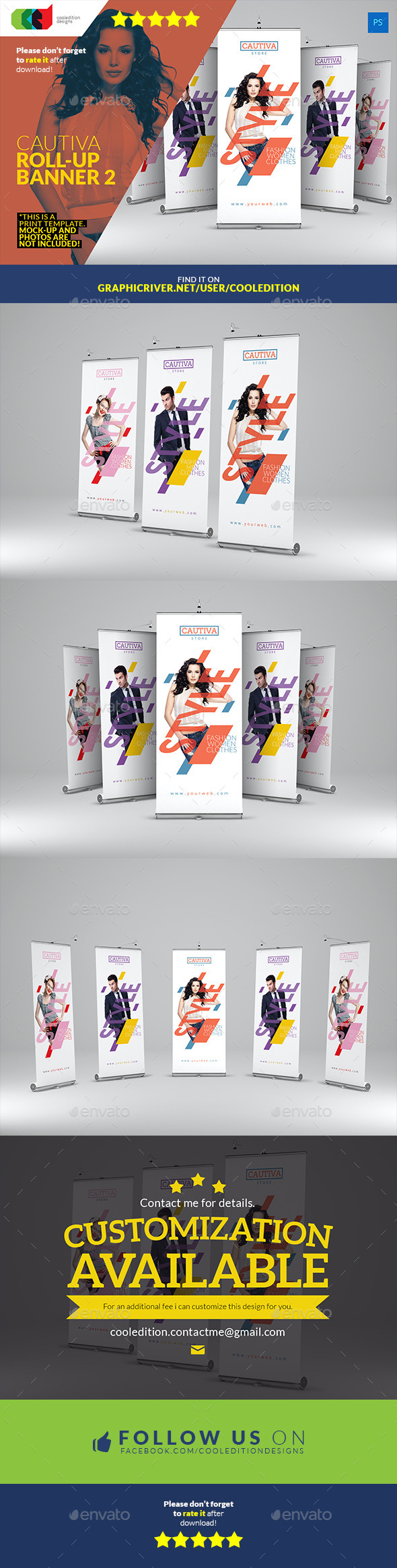 Cautiva Roll-Up Banner 2 (Signage)