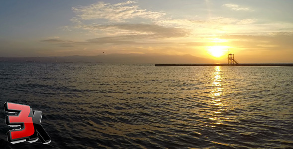 Sunset and Ferryboats Sunset and Ferryboats