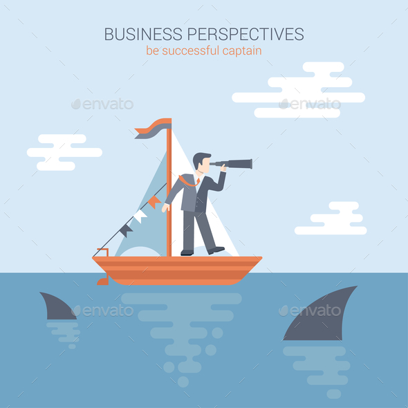 GraphicRiver Flat Style Business Perspective Concept 9678843 GraphicRiver Flat Style Business Perspective Concept 9678843