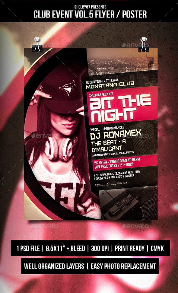 GraphicRiver Club Event Flyer Poster Vol.5 9629433 GraphicRiver Club Event Flyer Poster Vol.5 9629433