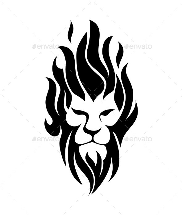 GraphicRiver Fire Lion 9678969 GraphicRiver Fire Lion 9678969