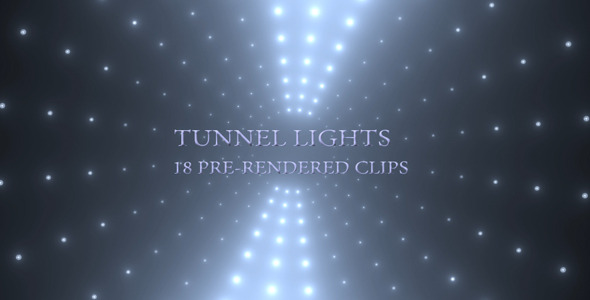 VideoHive Tunnel Lights 9679915 VideoHive Tunnel Lights 9679915