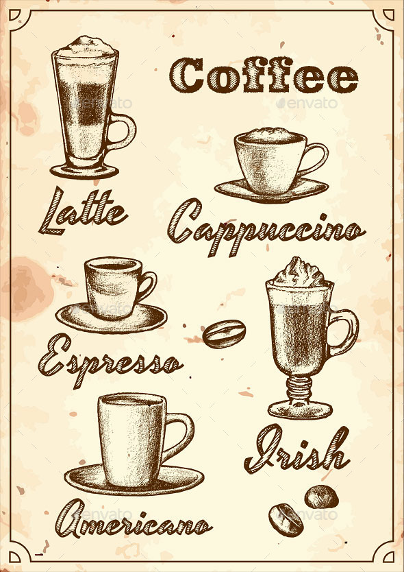 Coffee Menu (Food)