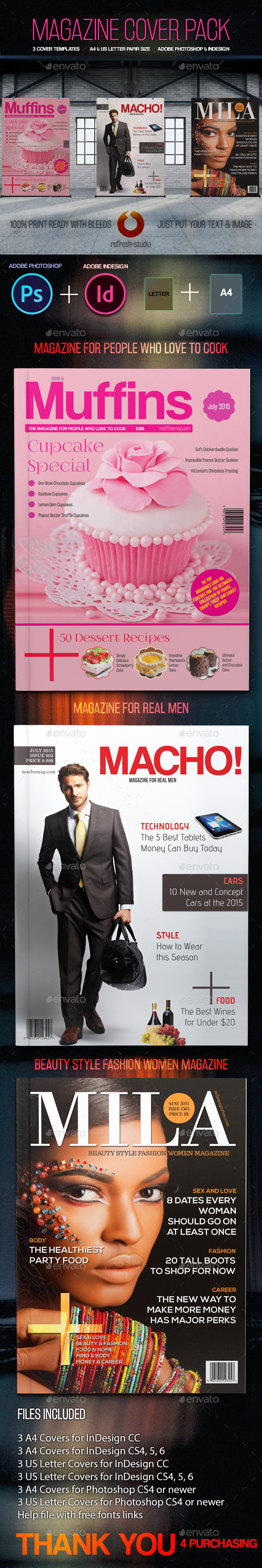 GraphicRiver Magazine Covers 9679999 GraphicRiver Magazine Covers 9679999