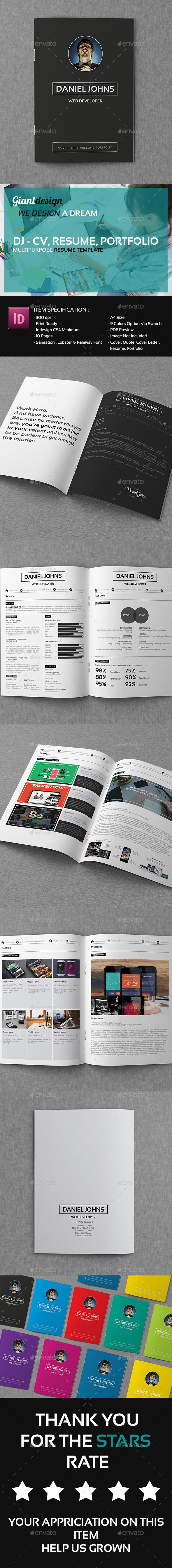 GraphicRiver CV Resume Portfolio Vol2 9680114 GraphicRiver CV Resume Portfolio Vol2 9680114