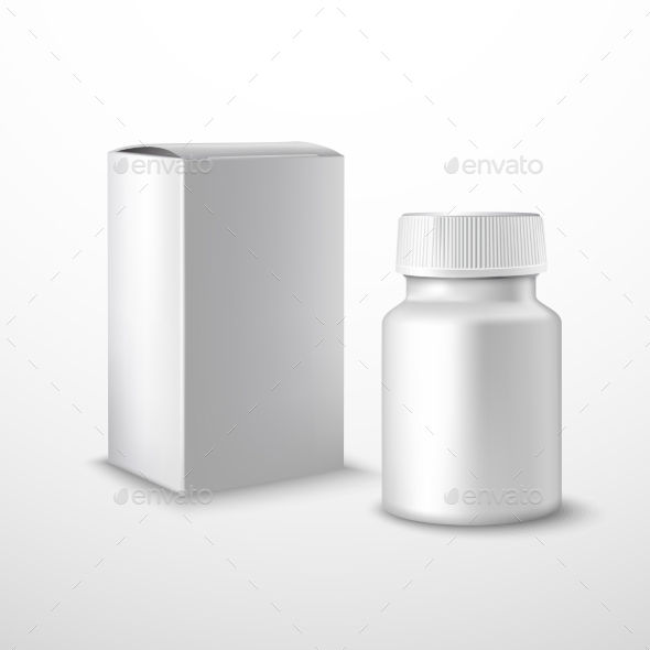 Blank Medicine Bottle (Health/Medicine)