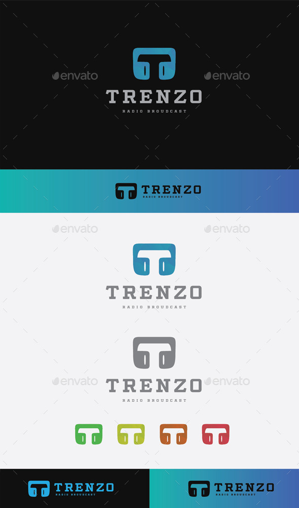 GraphicRiver Trenzo Radio Logo 9680812 GraphicRiver Trenzo Radio Logo 9680812