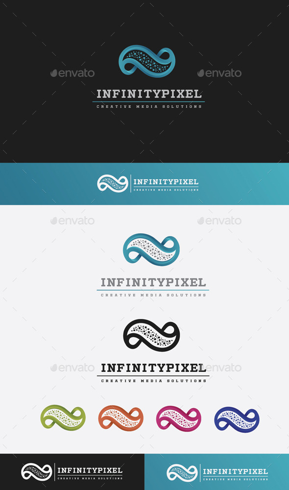 GraphicRiver Infinity Pixel Logo 9680921 GraphicRiver Infinity Pixel Logo 9680921