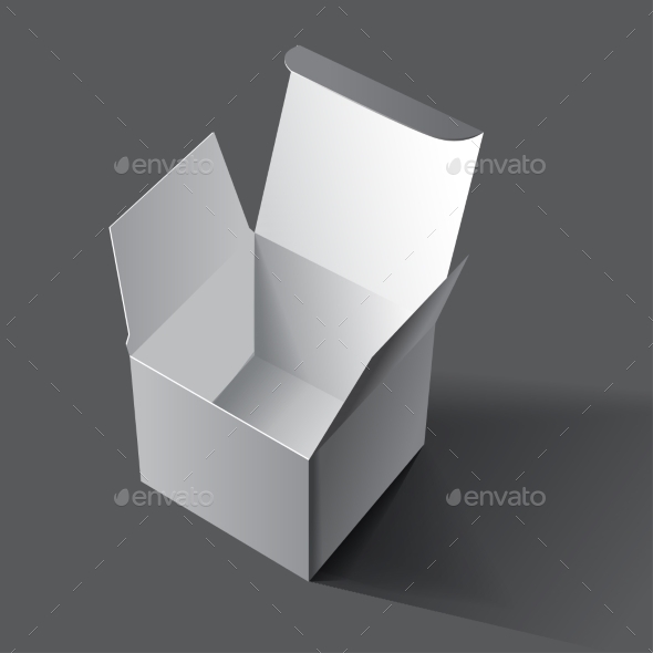 GraphicRiver White Box for Cosmetics 9682180 GraphicRiver White Box for Cosmetics 9682180