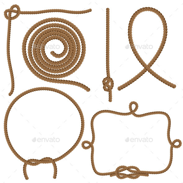 GraphicRiver Ropes and Knots 9682921 GraphicRiver Ropes and Knots 9682921