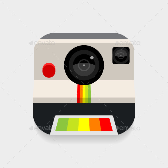GraphicRiver Photo App icon 9682973 GraphicRiver Photo App icon 9682973