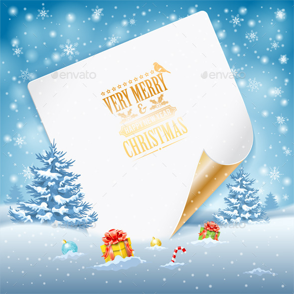 GraphicRiver Christmas Greeting Card 9683052 GraphicRiver Christmas Greeting Card 9683052