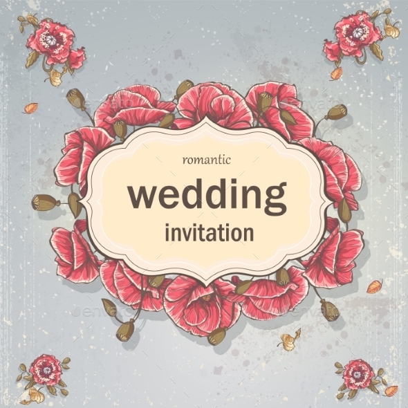 GraphicRiver Wedding Card 9683055 GraphicRiver Wedding Card 9683055