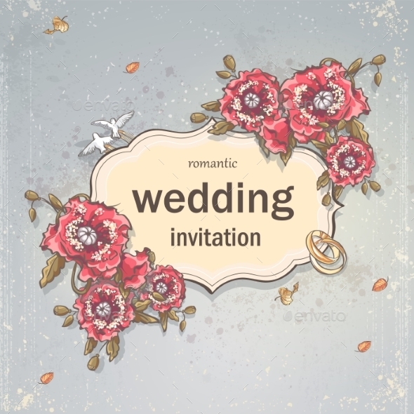 GraphicRiver Wedding Card 9683060 GraphicRiver Wedding Card 9683060