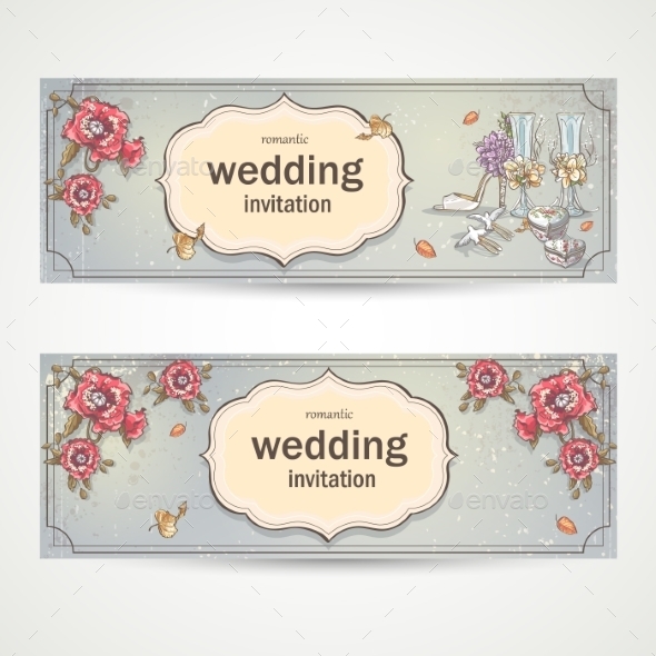 GraphicRiver Wedding Banners 9683085 GraphicRiver Wedding Banners 9683085